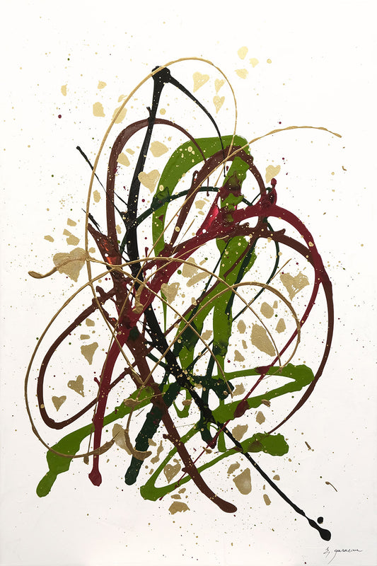 Je vois des coeurs partout - 36'' x 24''