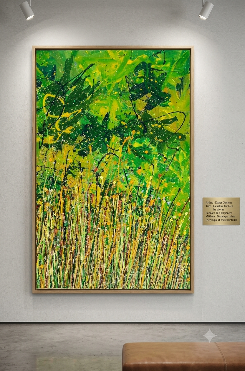 La nature fait bien les choses #2 - 60'' x 38''