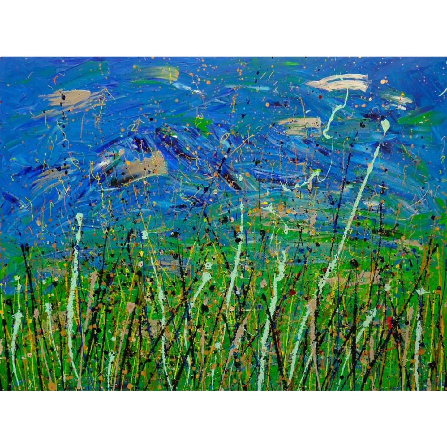 Être riche, c'est avoir ce que l'argent n'achète pas - 36'' x48''