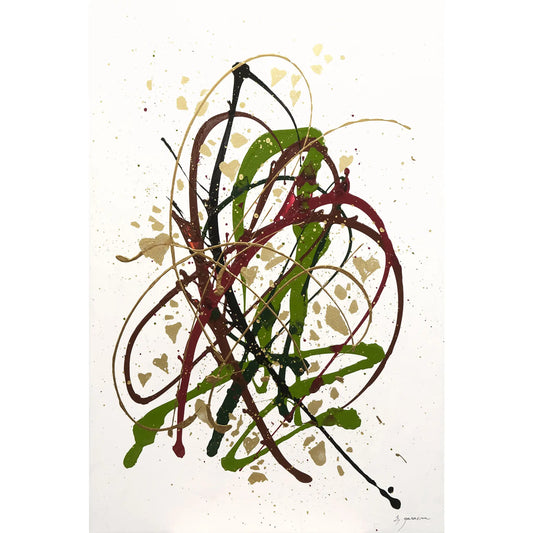 Je vois des coeurs partout - 36'' x 24''