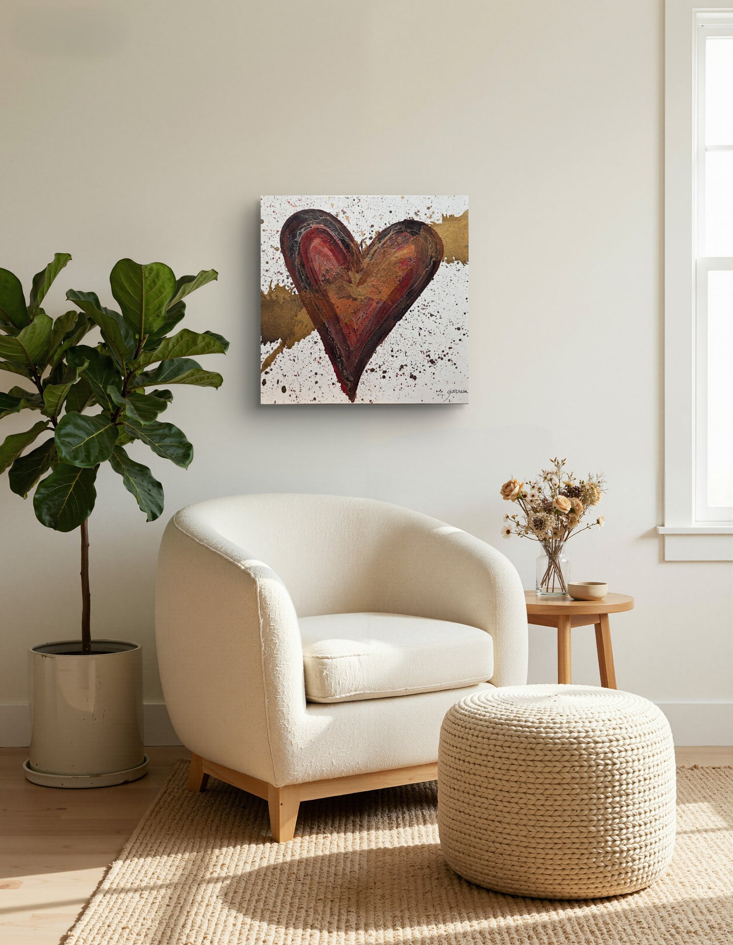 Tout ce qui m'a blessée m'a rendu plus forte - 16'' X 16''